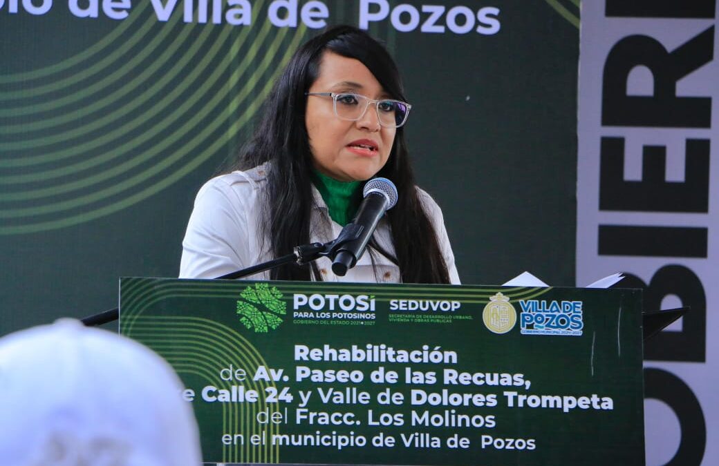ARRANCA VILLA DE POZOS REHABILITACIÓN EN VALLE DE LAS RECUAS