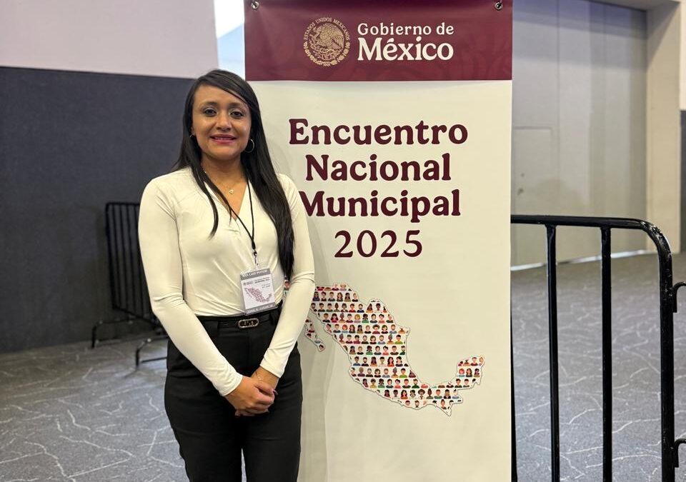TERESA RIVERA PRESENTE EN EL ENCUENTRO NACIONAL MUNICIPAL ENCABEZADO POR CLAUDIA SHEINBAUM