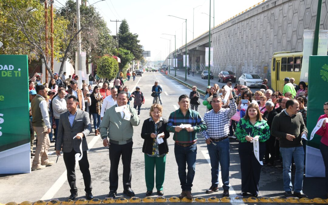 JUAN MANUEL NAVARRO Y RICARDO GALLARDO ENTREGAN A LOS SOLEDENSES LA REHABILITACIÓN DEL BULEVAR VALLE DE LOS FANTASMAS