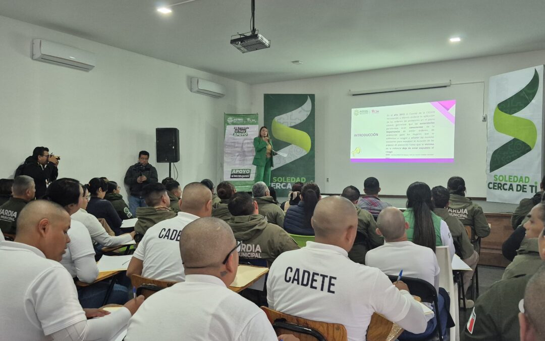 MUNICIPIO DE SOLEDAD GARANTIZA LA PROFESIONALIZACIÓN Y BUEN DESEMPEÑO DE ELEMENTOS DE LA GUARDIA CIVIL