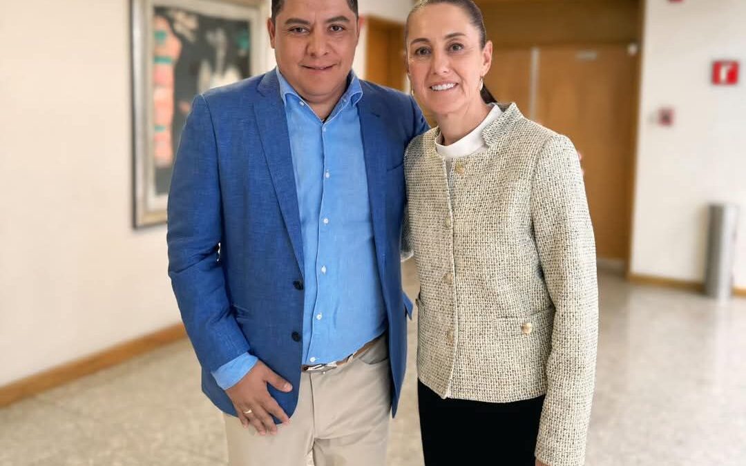RICARDO GALLARDO RESPALDA DECISIONES DE CLAUDIA SHEINBAUM ANTE MEDIDAS DE ESTADOS UNIDOS• El Gobernador de San Luis Potosí, Ricardo Gallardo Cardona reconoció y agradeció a la presidenta de México Claudia Sehinbaum Pardo por lograr la suspensión provisional de los aranceles, que brinda tranquilidad y certeza a exportadores potosinos