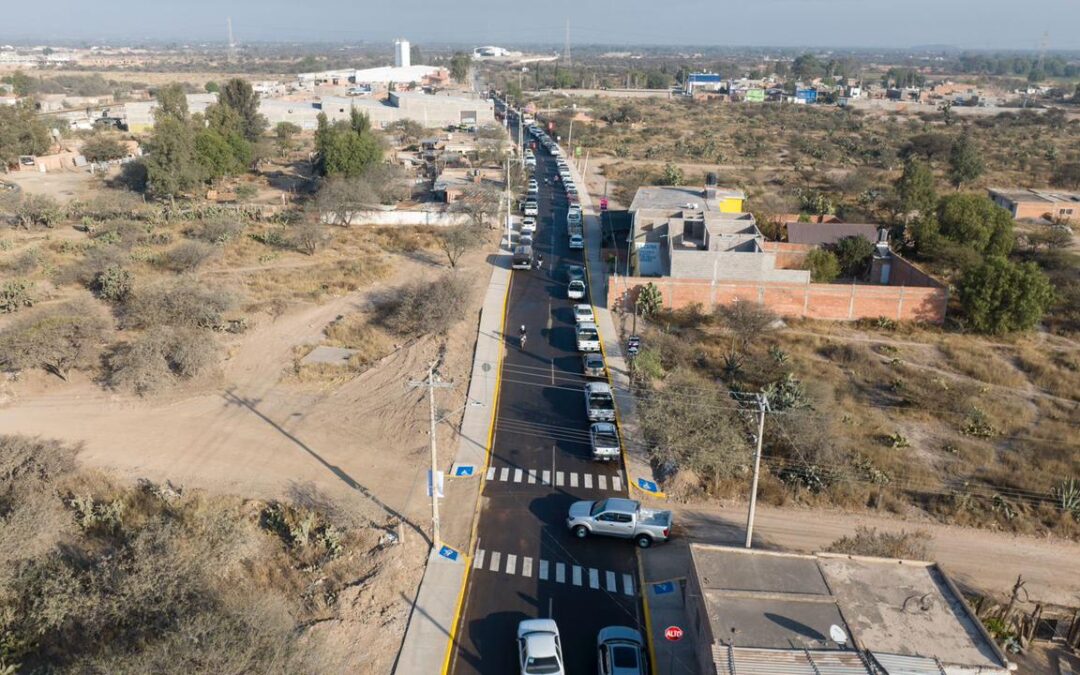 Nueva avenida para las colonias de San Juanico en el norte de la ciudad
