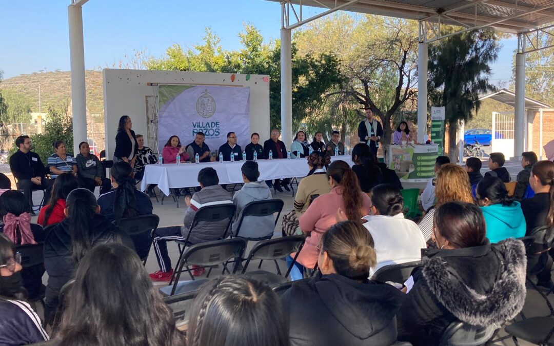 CON TALLERES VILLA DE POZOS REFUERZA LA PREVENCIÓN Y SEGURIDAD ESCOLAR