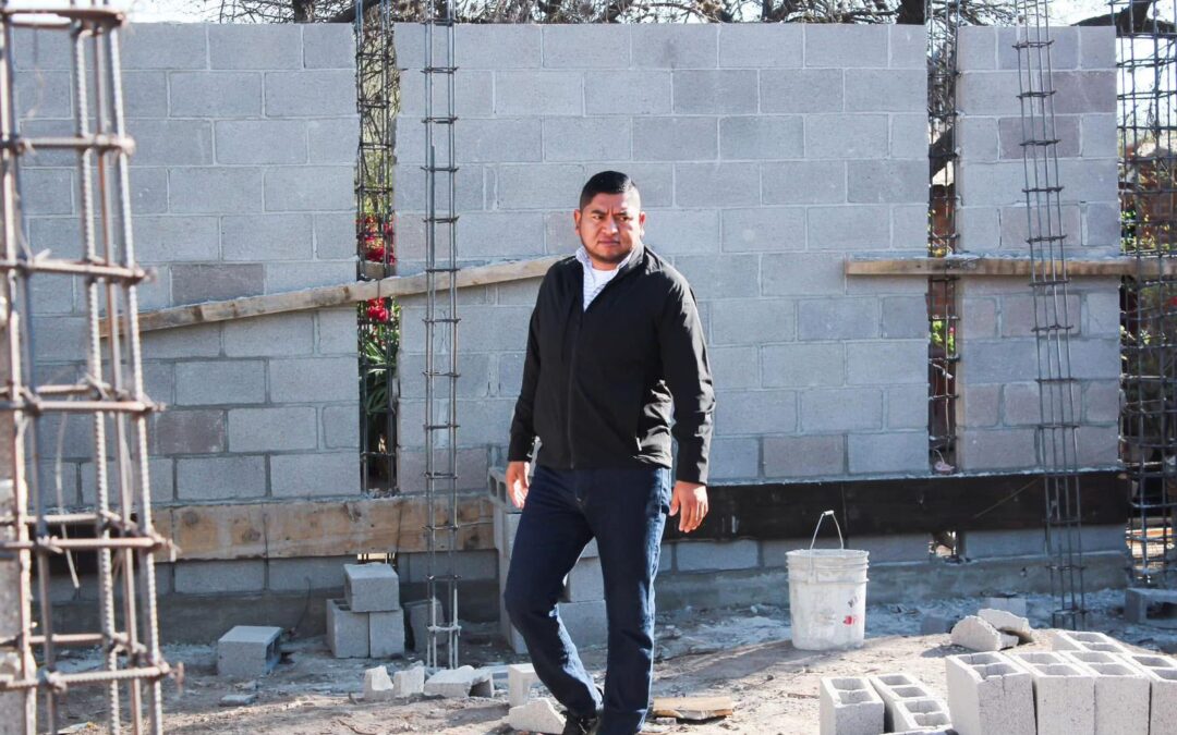 ISMAEL HERNÁNDEZ SUPERVISA AVANCES EN LA CONSTRUCCIÓN DE LA PURIFICADORA EN SAUCILLO