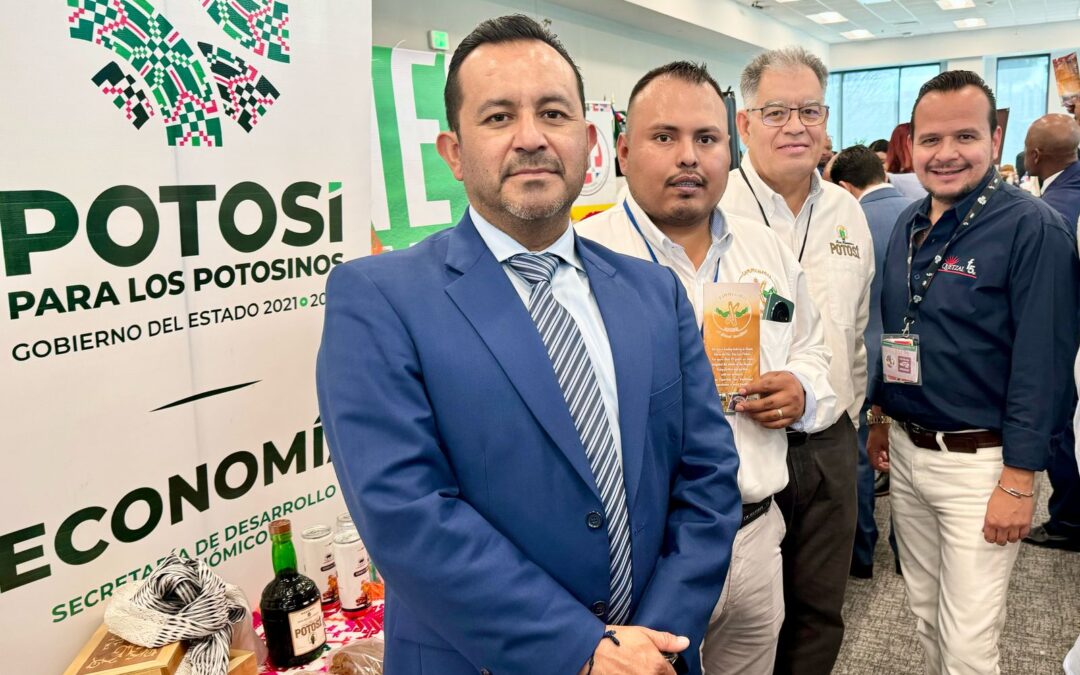 IMPULSA GOBIERNO ESTATAL POTENCIAL ECONÓMICO DE SLP EN FORO LATAM TRADE SHOW 2025• La delegación potosina presenta productos emblemáticos y fortalece lazos comerciales en Orlando, Florida