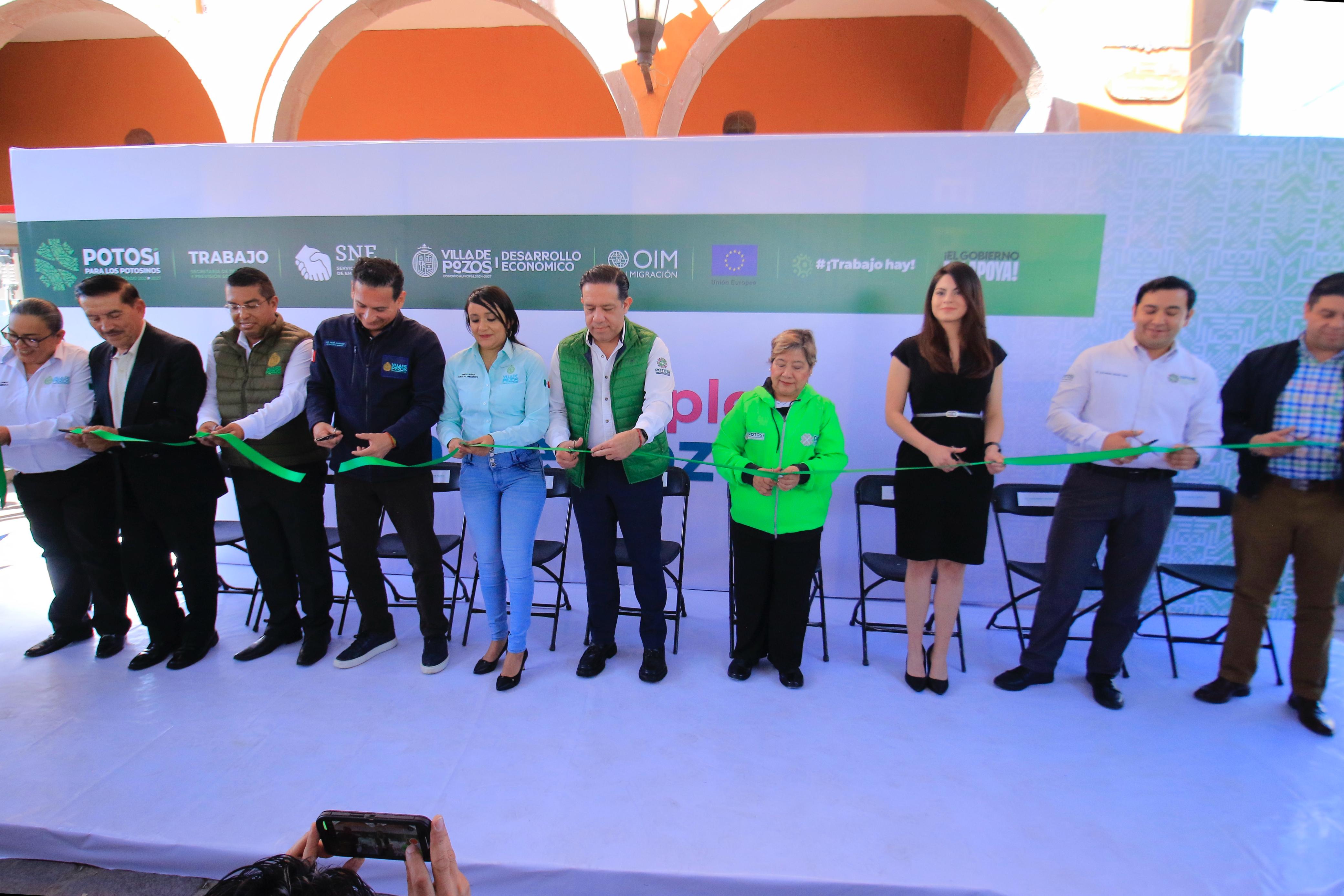 VILLA DE POZOS ACERCA EL EMPLEO A LA CIUDADANIA