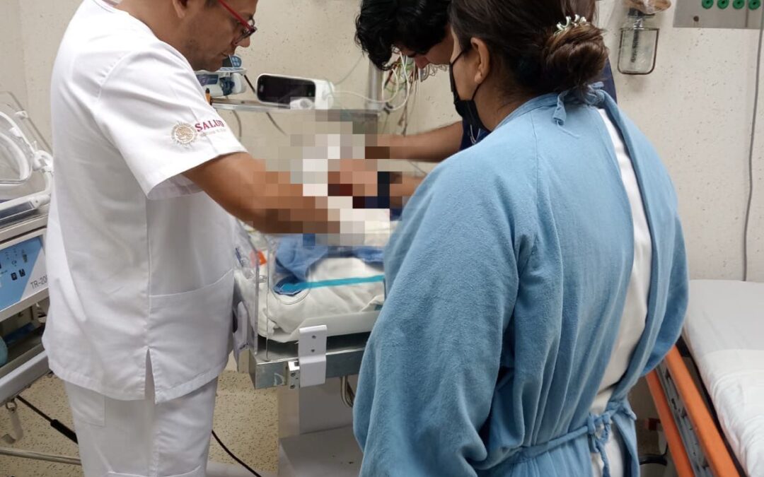 ESTABLE Y FUERA DE PELIGRO RECIÉN NACIDA RESCATADA POR EL ESTADO EN TAMAZUNCHALE• La PPNNA ha mantenido un oportuno seguimiento a la evolución médica de la menor y colabora en la carpeta de investigación