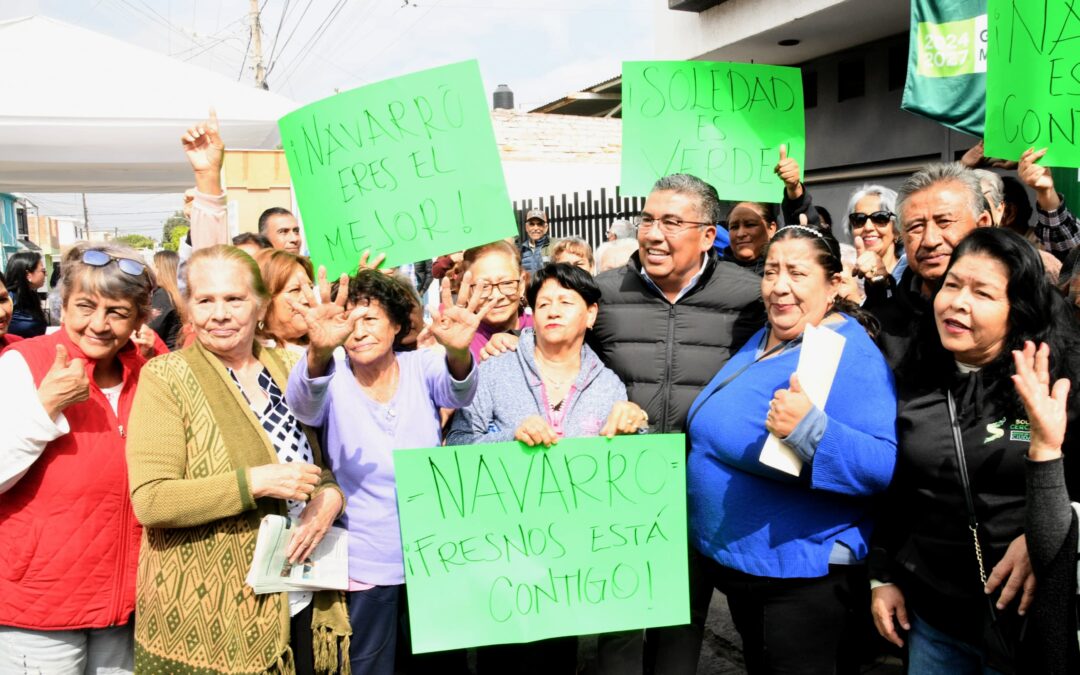 SOLEDAD DE GRACIANO SÁNCHEZ TIENE UN FUTURO PRÓSPERO E INCLUYENTE: ALCALDE NAVARRO MUÑIZ