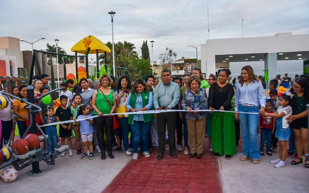 ALCALDE JUAN MANUEL NAVARRO ENTREGA MODERNO E INTEGRAL PARQUE URBANO A FAMILIAS DE QUINTA SOLEDAD