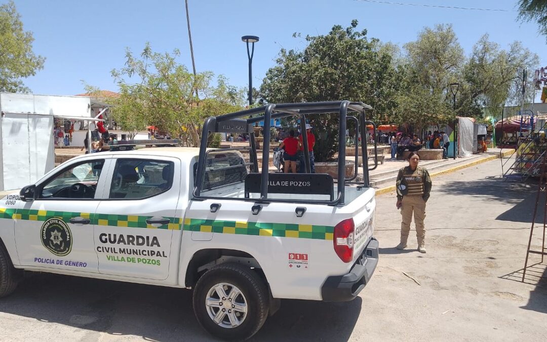 VILLA DE POZOS LISTO PARA OPERATIVO DE SEMANA SANTA