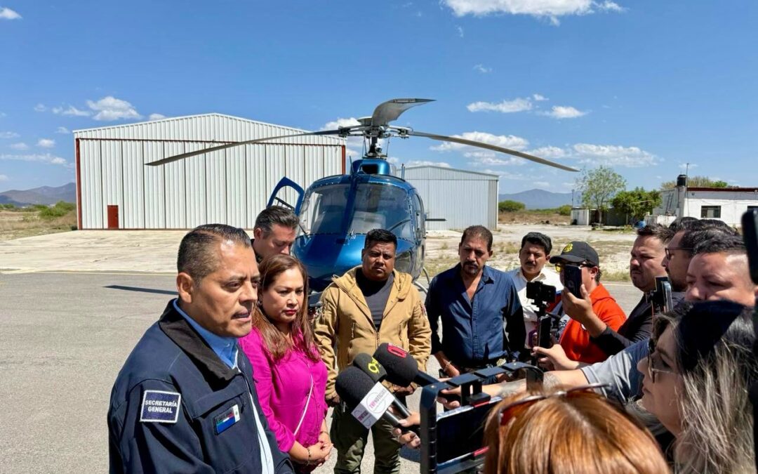 AVANCE NOTABLE EN COMBATE DE INCENDIO EN CATORCE