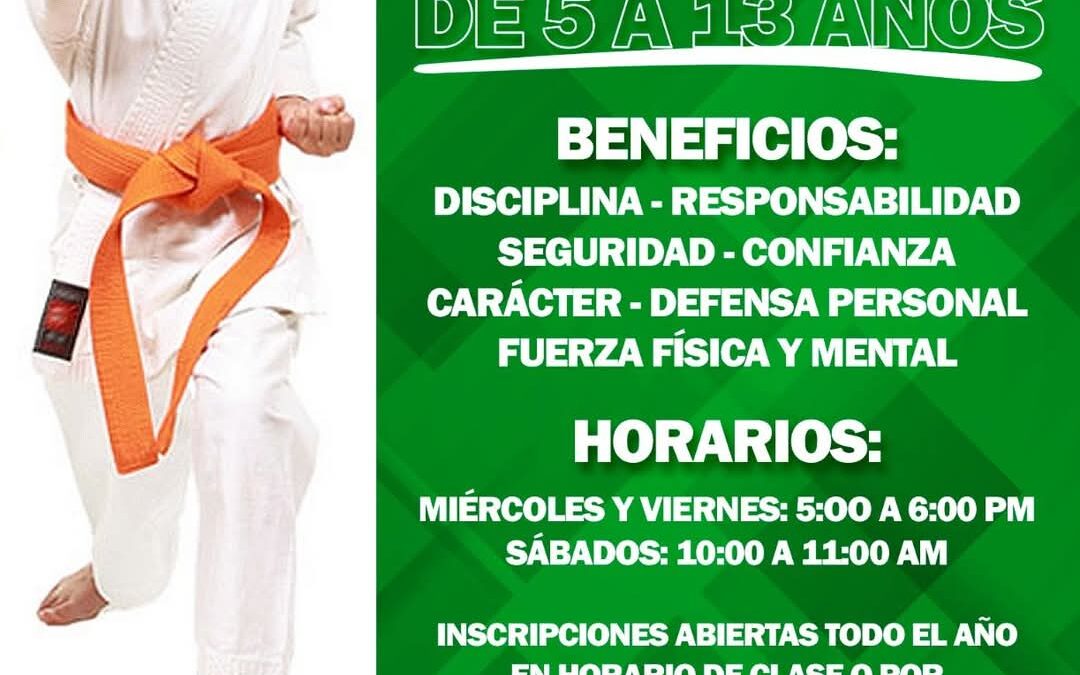 IMPULSAN CLASES DE KARATE DO EN VILLA DE POZOS