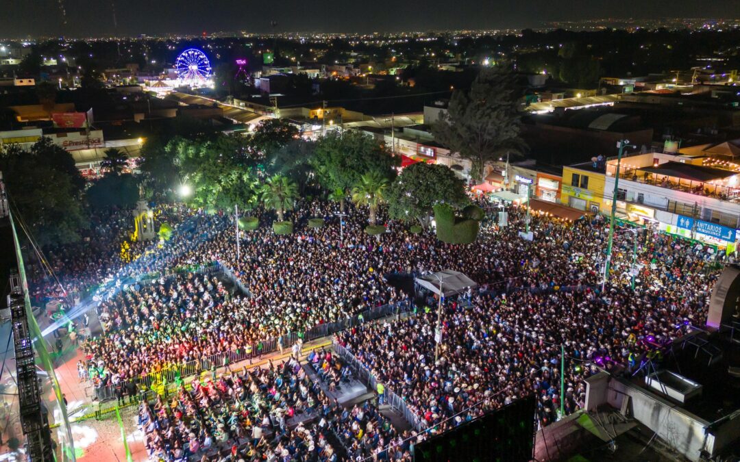 ALCALDE JUAN MANUEL NAVARRO REALIZA IMPONENTE CIERRE DE LA FERIA DE LA ENCHILADA: 10 DÍAS DE FIESTA Y SABOR