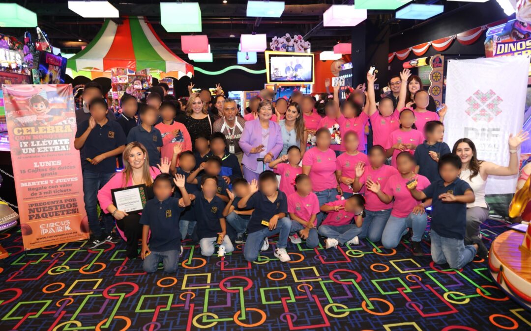 DIF ESTATAL CELEBRA A NIÑAS Y NIÑOS DE CENTROS DE ASISTENCIA SOCIAL• Con diversión y apoyo sin límites, la loable institución gestionó las actividades, en colaboración con organizaciones socialmente responsables.