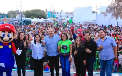 VILLA DE POZOS CELEBRA CON ALEGRÍA A LA NIÑEZ