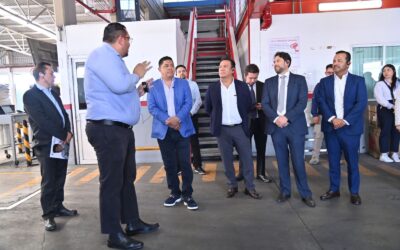 SAN LUIS POTOSÍ Y FEDERACIÓN IMPULSAN CREACIÓN DE MÁS EMPLEOSLa meta es generar 100 mil vacantes que se ofertarán en ferias estatales y regionales.