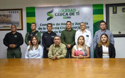 GUARDIA CIVIL MUNICIPAL DE SOLEDAD SE FORTALECE: ALCALDE JUAN MANUEL NAVARRO INSTALA COMISIÓN DE HONOR Y JUSTICIA