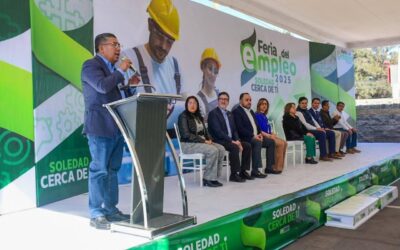 AYUNTAMIENTO DE SOLEDAD IMPULSA FERIA NACIONAL DEL EMPLEO CON MÁS DE 1,200 OPORTUNIDADES LABORALES