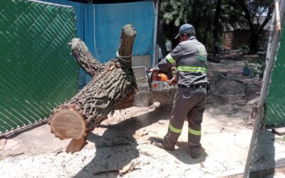 VILLA DE POZOS INTENSIFICA ACCIONES DE LIMPIEZA POR LLUVIAS