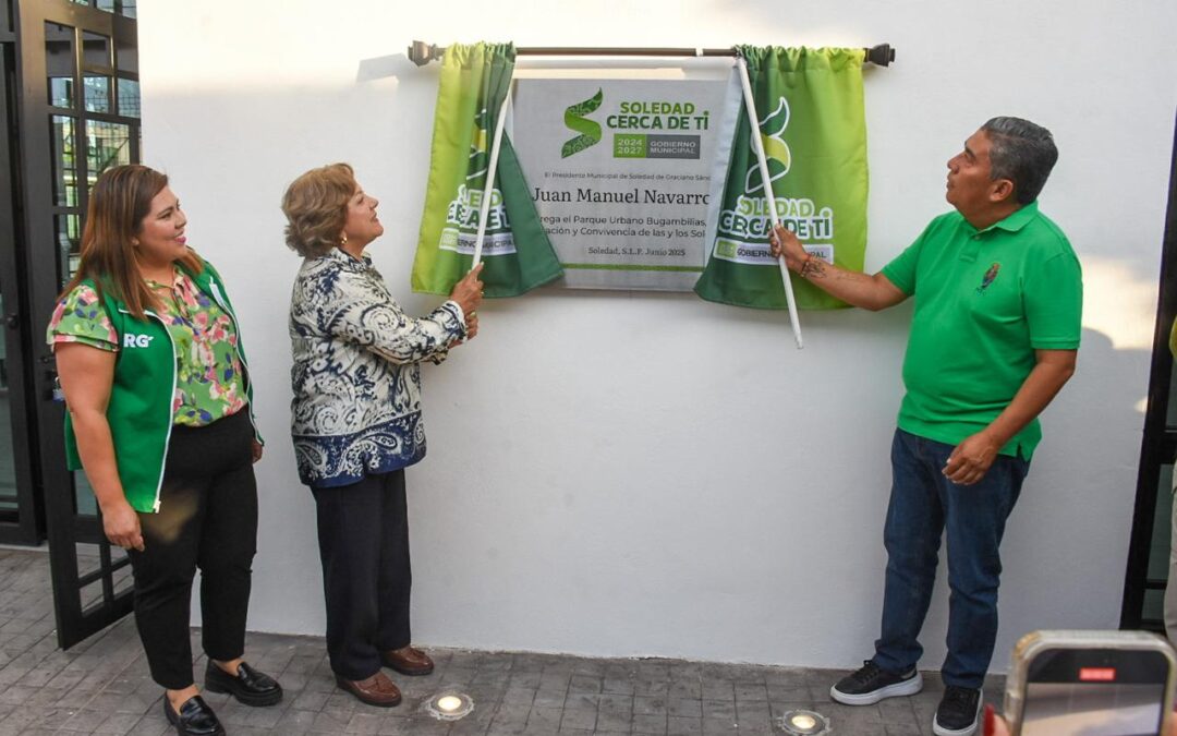 🛝🎉 ¡NUEVO PARQUE URBANO BUGAMBILIAS EN SOLEDAD YA ES UNA REALIDAD! 🎉🛝